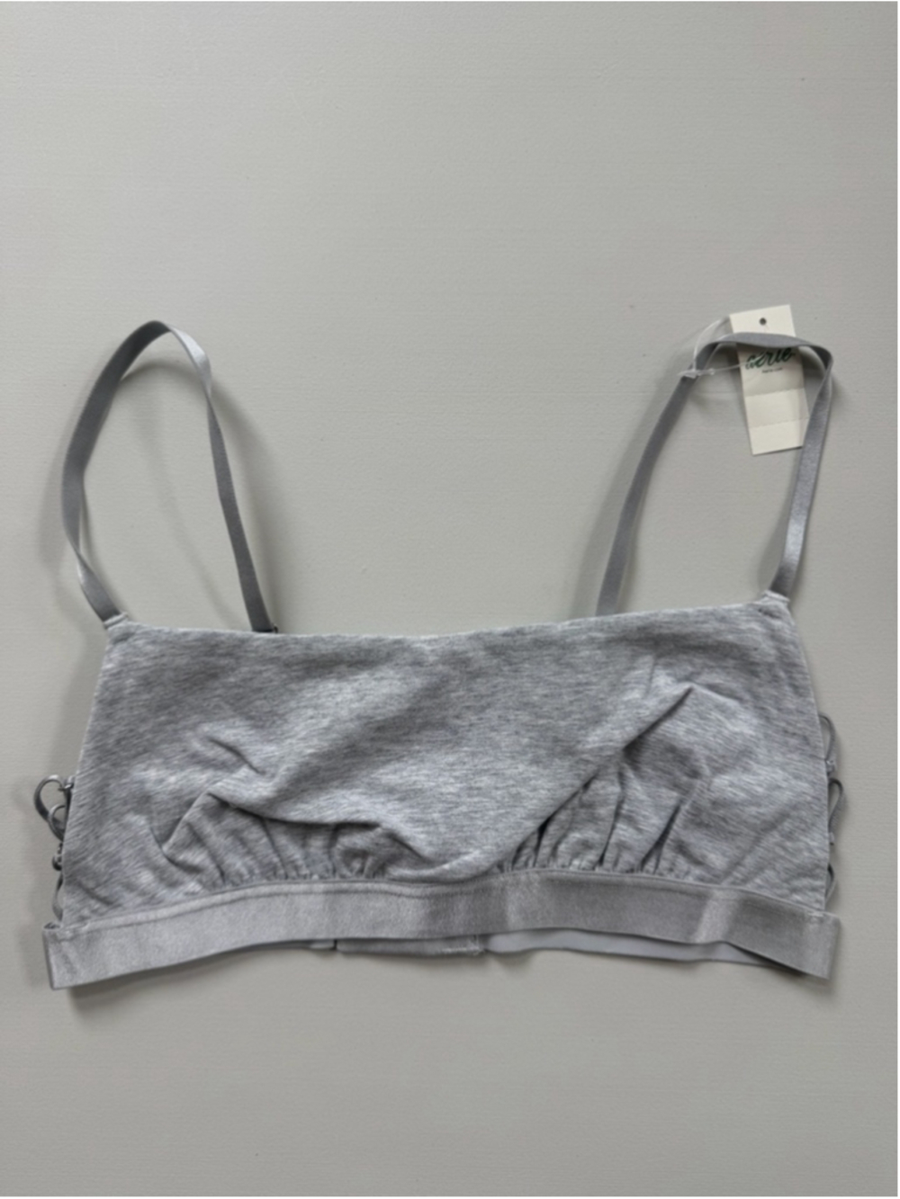 Lot of 3 Aerie Cotton Bralettes in Grey Size M - Picture 3 of 8